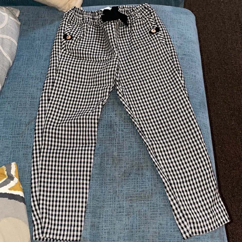 Toddler checkered pants